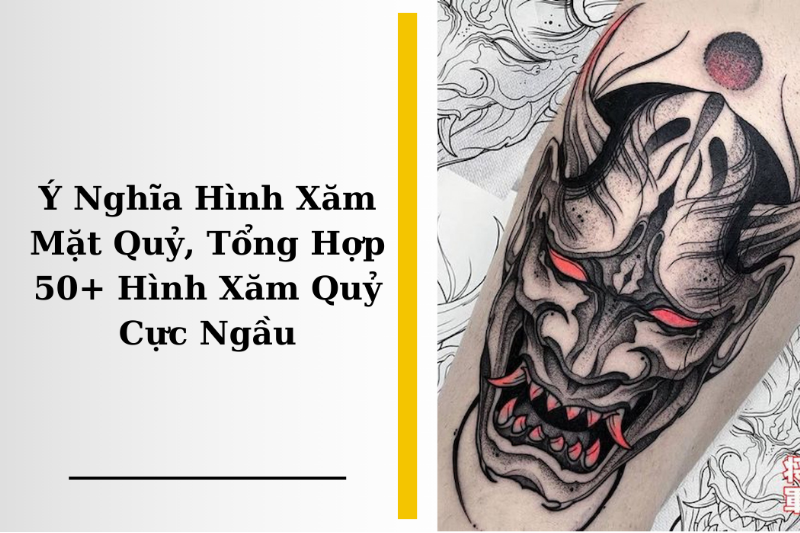 Hình xăm full lưng mặt quỷ phù hợp với ai?