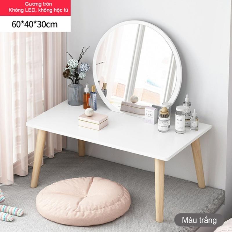 Bàn trang điểm ngồi bệt gỗ tự nhiên sang trọng