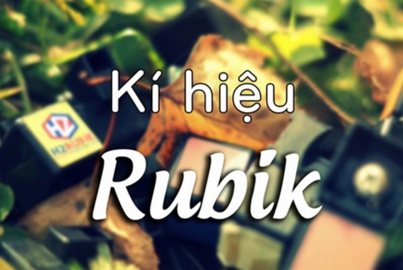 Ký Hiệu Mặt Rubik