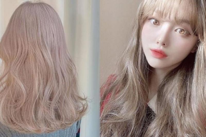 Màu tóc nâu trà sữa phù hợp với khuôn mặt nào?