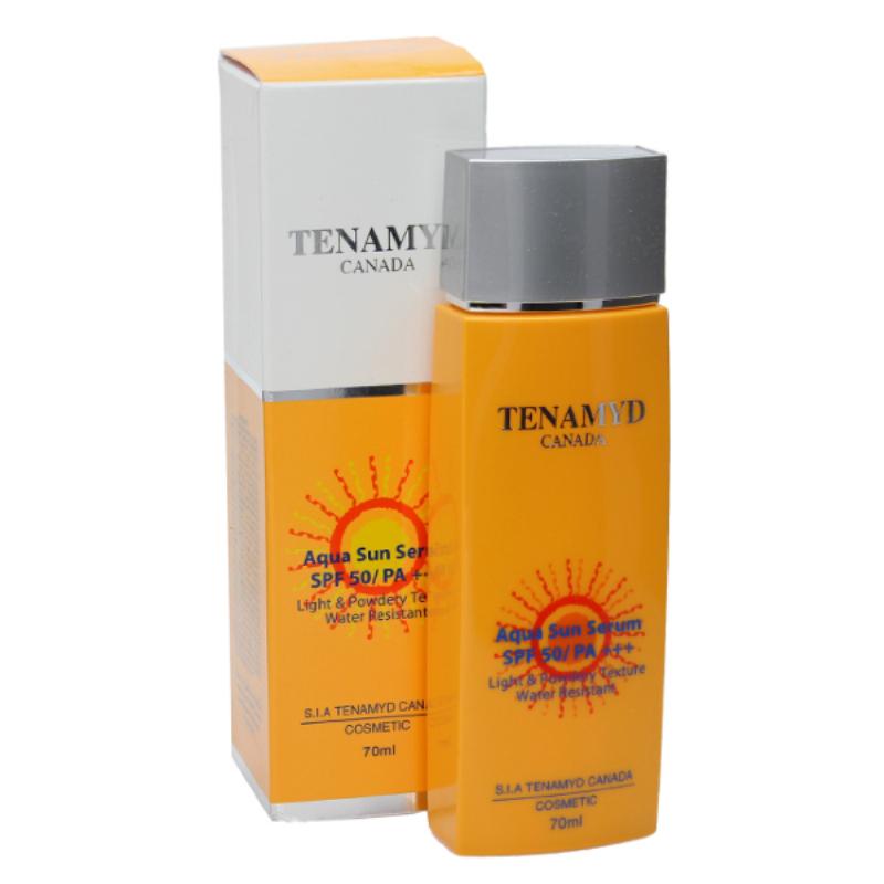 Người dùng kem chống nắng Tenamyd