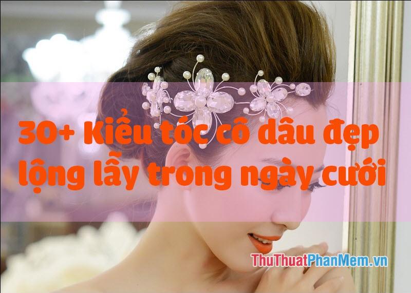 Nơ cài tóc cưới lộng lẫy