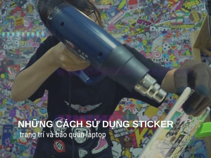 Sticker tự làm: Bảo quản sticker