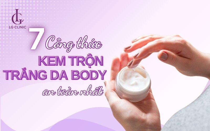 Trộn kem body cốt thái tại nhà