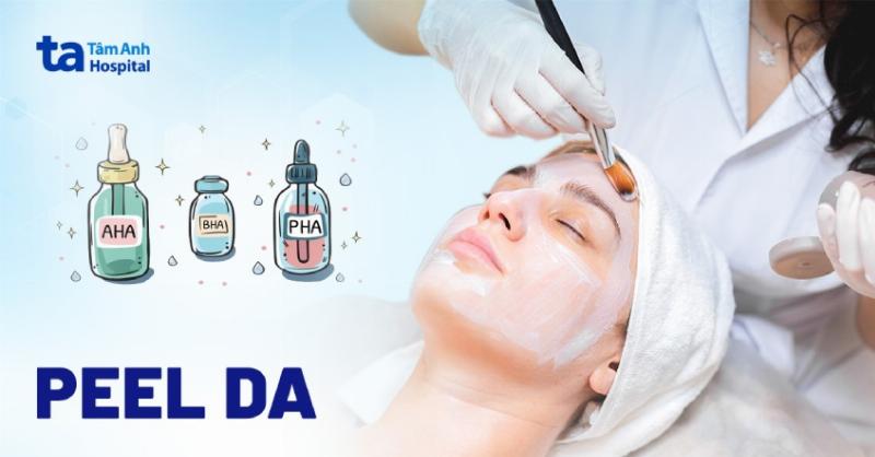 Hình ảnh minh họa các nhóm huyết thanh trị mụn chính dựa trên thành phần (ví dụ: lọ BHA, lọ Retinoid, lọ phục hồi)
