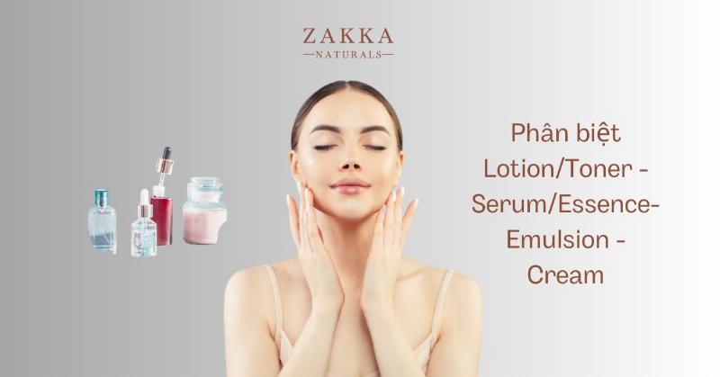 Phân loại các loại toner chính dành cho da dầu dựa trên công dụng và thành phần.