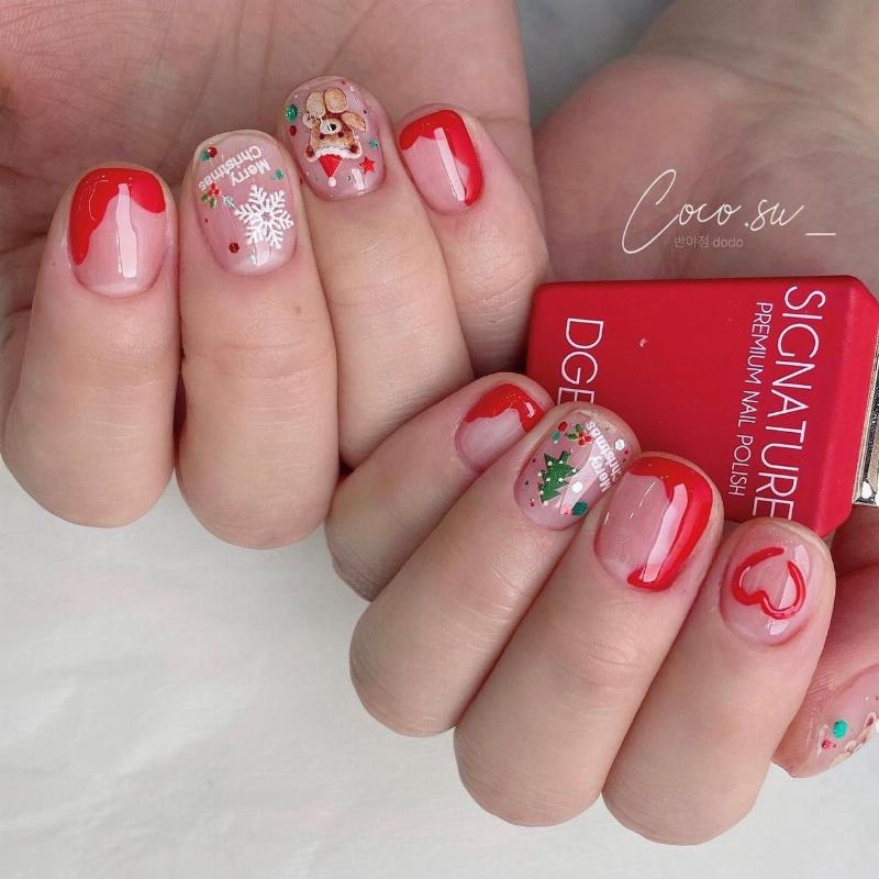 Cách chăm sóc bộ nail gấu dâu tại nhà để giữ màu và độ bền