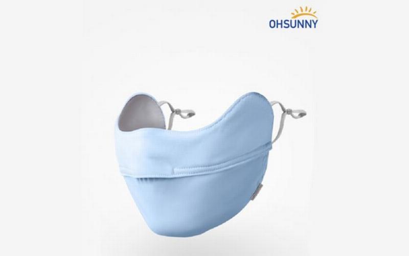 Minh họa cách khẩu trang chống tia UV ngăn chặn tia cực tím