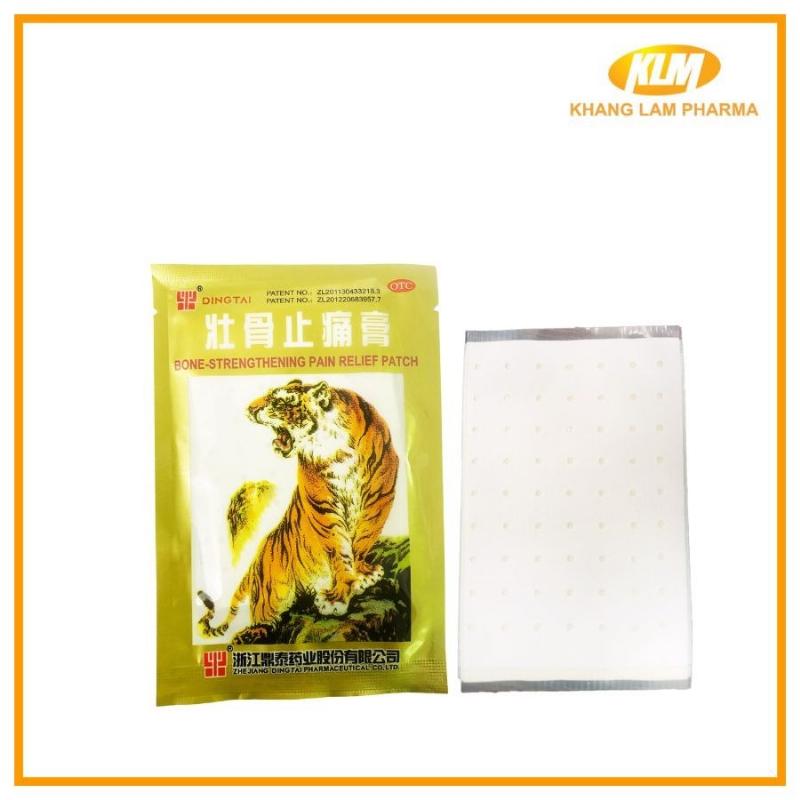 Các công dụng chính của cao dán con hổ đối với giảm đau cơ xương khớp.