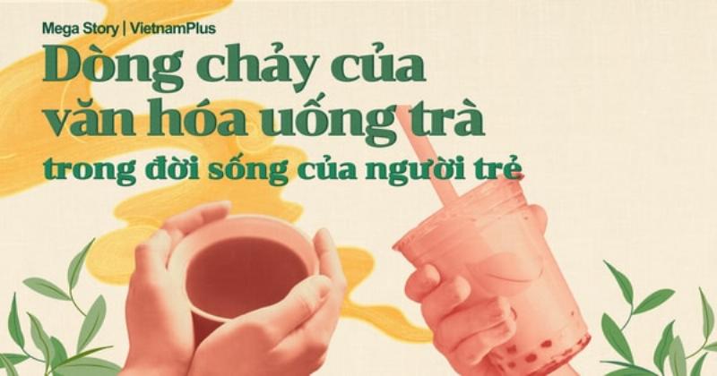 Hình ảnh minh họa một người đang thưởng thức cốc trà lá nam trong không gian yên bình, có thể đang đọc sách hoặc ngồi thiền, thể hiện sự thư thái và kết hợp với lối sống lành mạnh