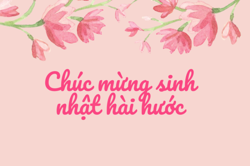 Những câu chúc sinh nhật hay ý nghĩa và hài hước dành cho bạn bè