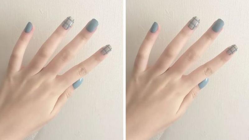 Mẫu nail hoạt hình đầy màu sắc với nhiều nhân vật ngộ nghĩnh, thể hiện sự vui tươi, cá tính