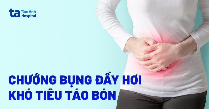 Hình ảnh minh họa một người bị táo bón đang cảm thấy khó chịu và đầy hơi, thể hiện sự ảnh hưởng đến cuộc sống.