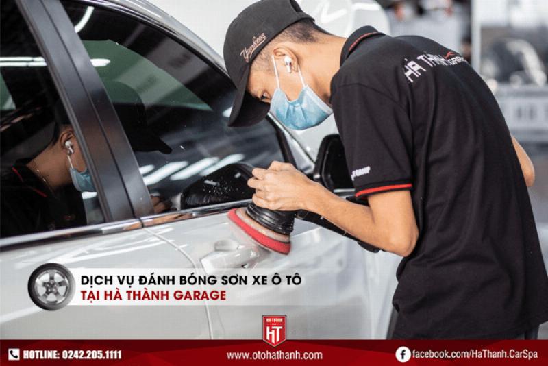 Tổng quan quy trình đánh bóng xe hơi bằng cana đúng kỹ thuật