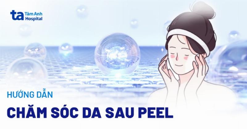 Các bước chăm sóc da trong liệu trình tái tạo da Phương Anh